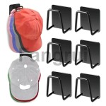 Rak Topi Dinding, Pengatur Topi Logam untuk Topi Baseball